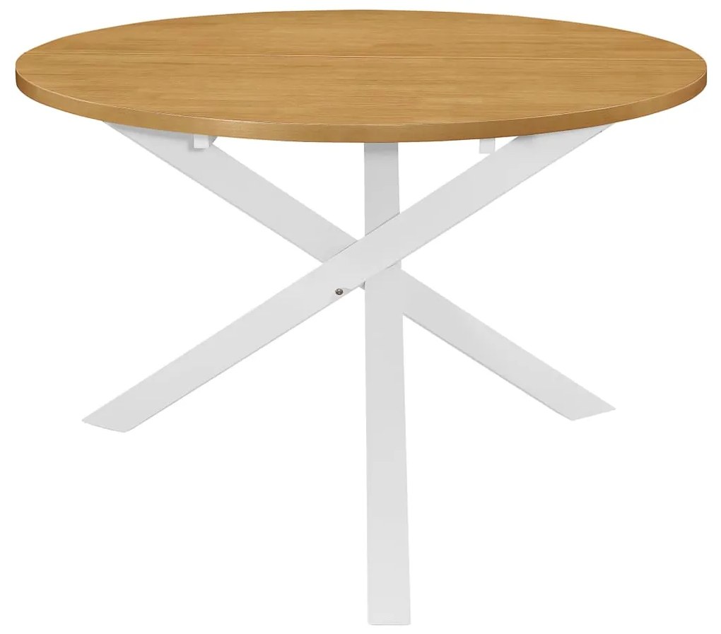 5 pcs conjunto de jantar MDF branco