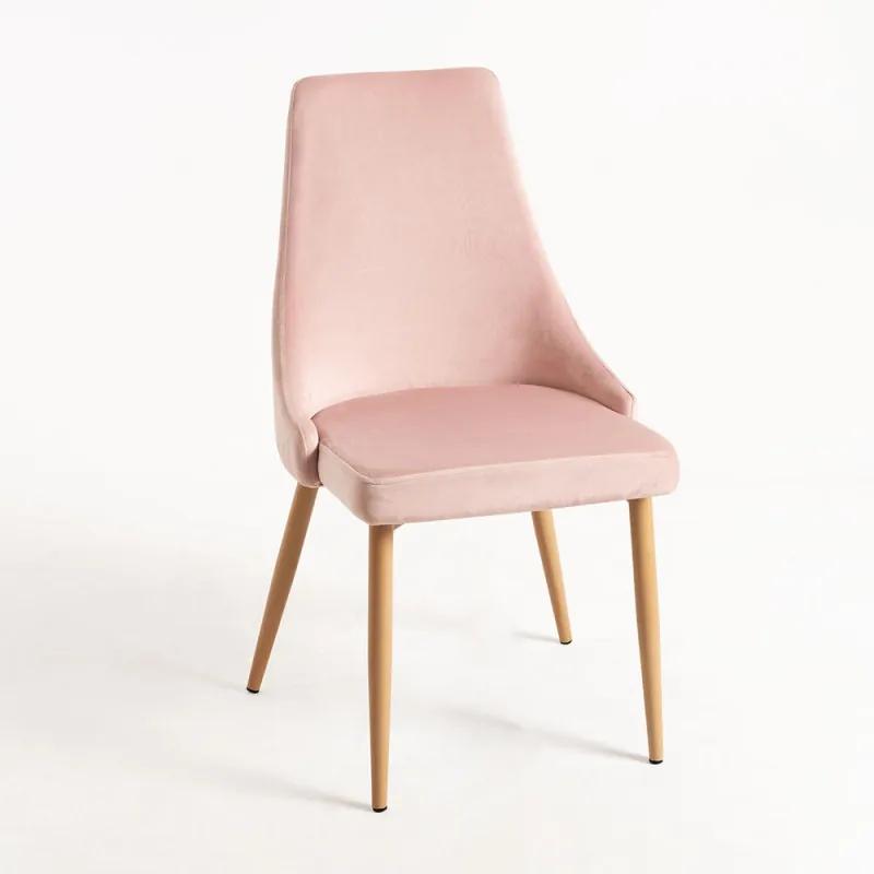 Cadeira Stoik Wood - Rosa