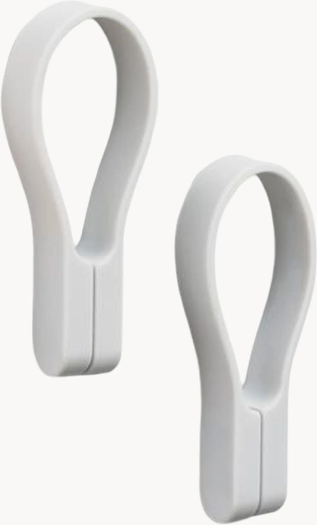 Suportes magnéticos para toalhas em silicone Loop, conjunto de 2