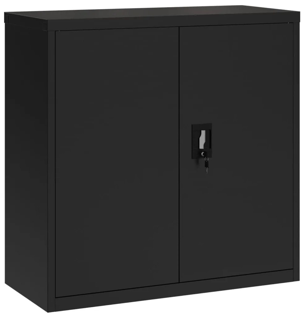 Arquivador 90x40x130 cm aço preto