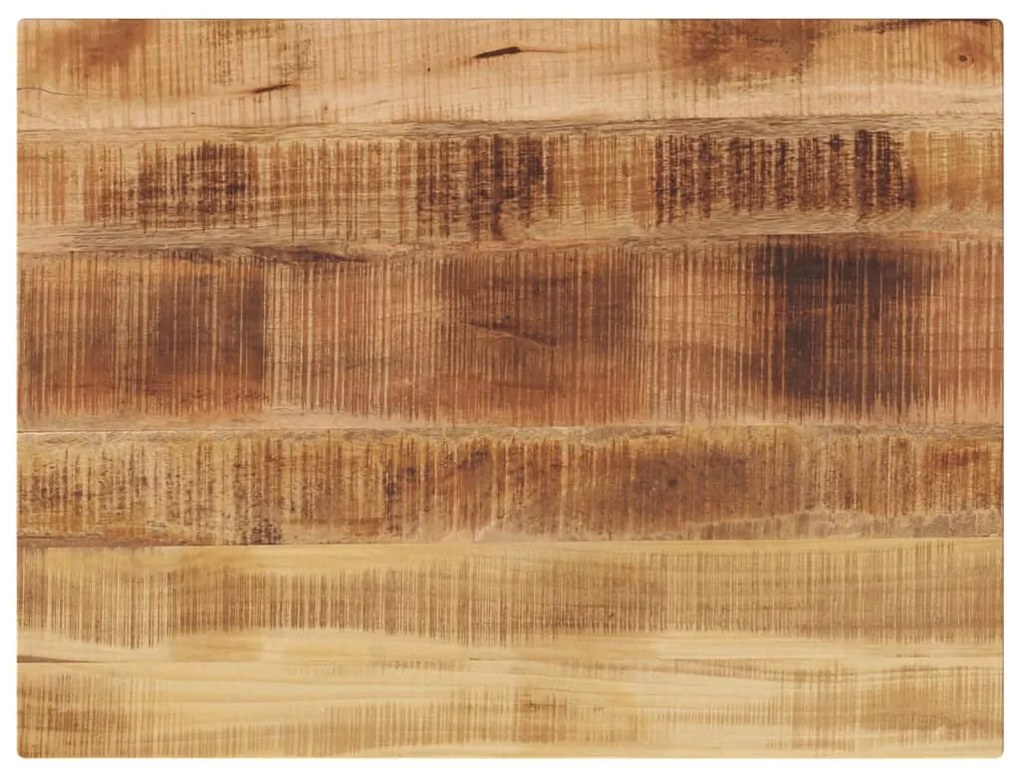 vidaXL Tampo de mesa retangular 90x50x2,5 cm mangueira áspera maciça