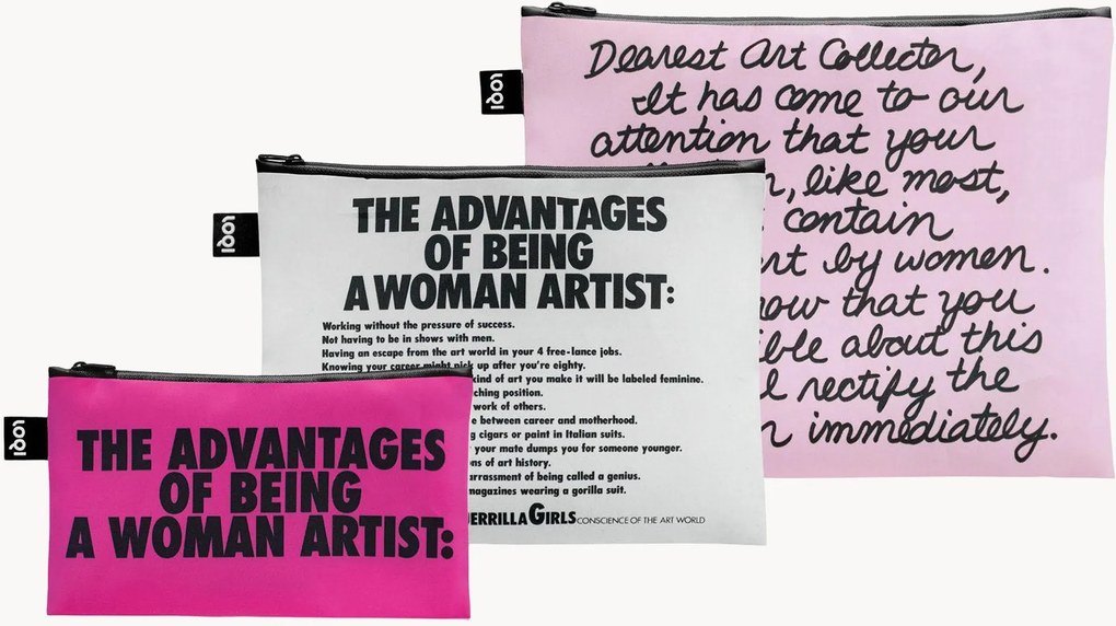 Bolsas de cosméticos Dearest Art Collector And The Advantages Of Being A Woman Artist, conjunto de 3