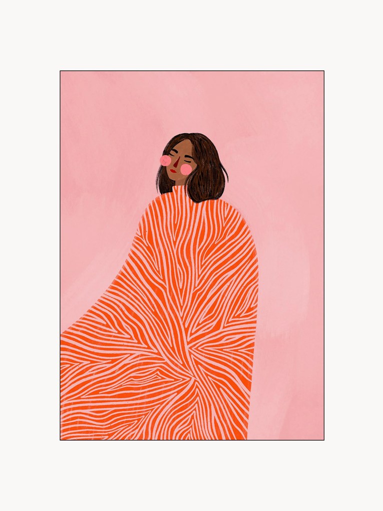 Póster The Woman With The Swirls