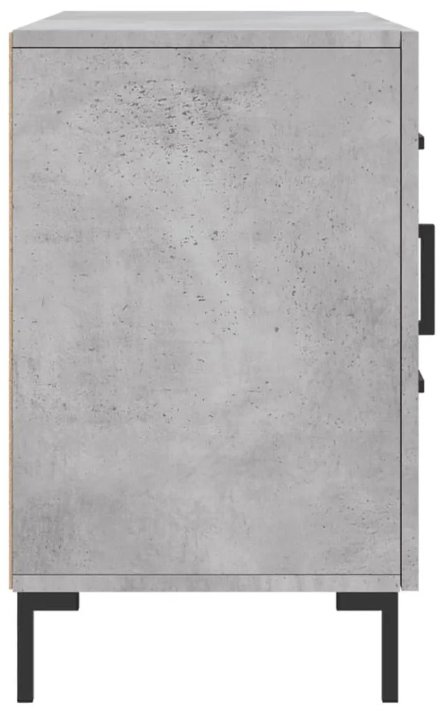 Aparador 100x36x60 cm derivados de madeira cinzento cimento