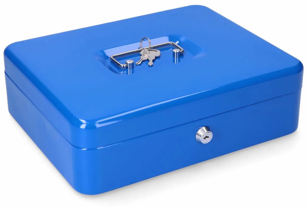 Cofre Micel CFC09 M13400 Azul Aço 30 x 24 x 9 cm
