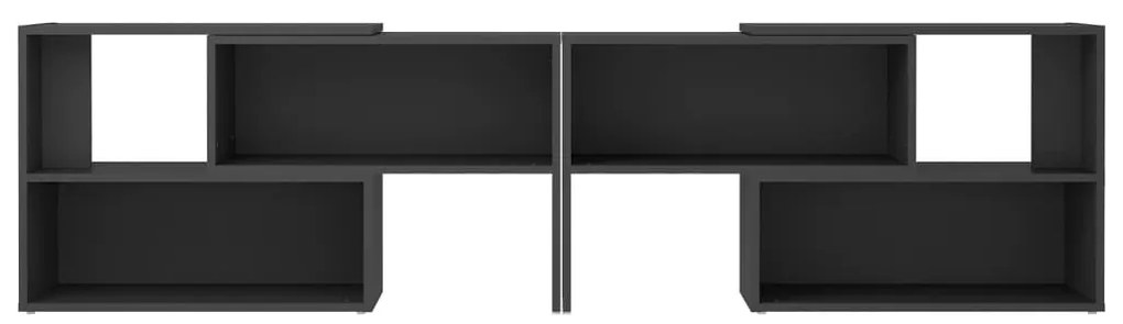 Móvel de TV 149x30x52 cm derivados de madeira cinza