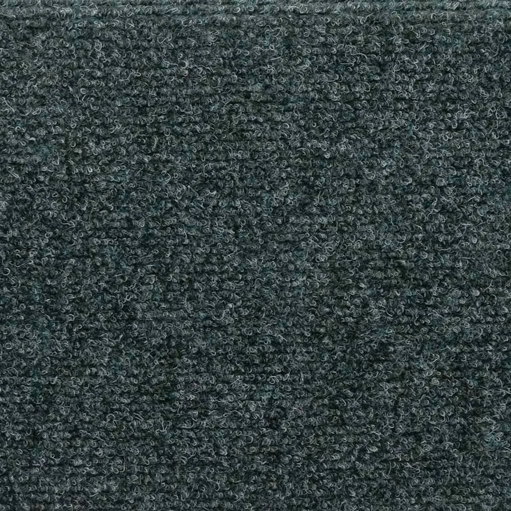 Tapetes de escada autoadesivos 30 pcs 65x21x4 cm verde