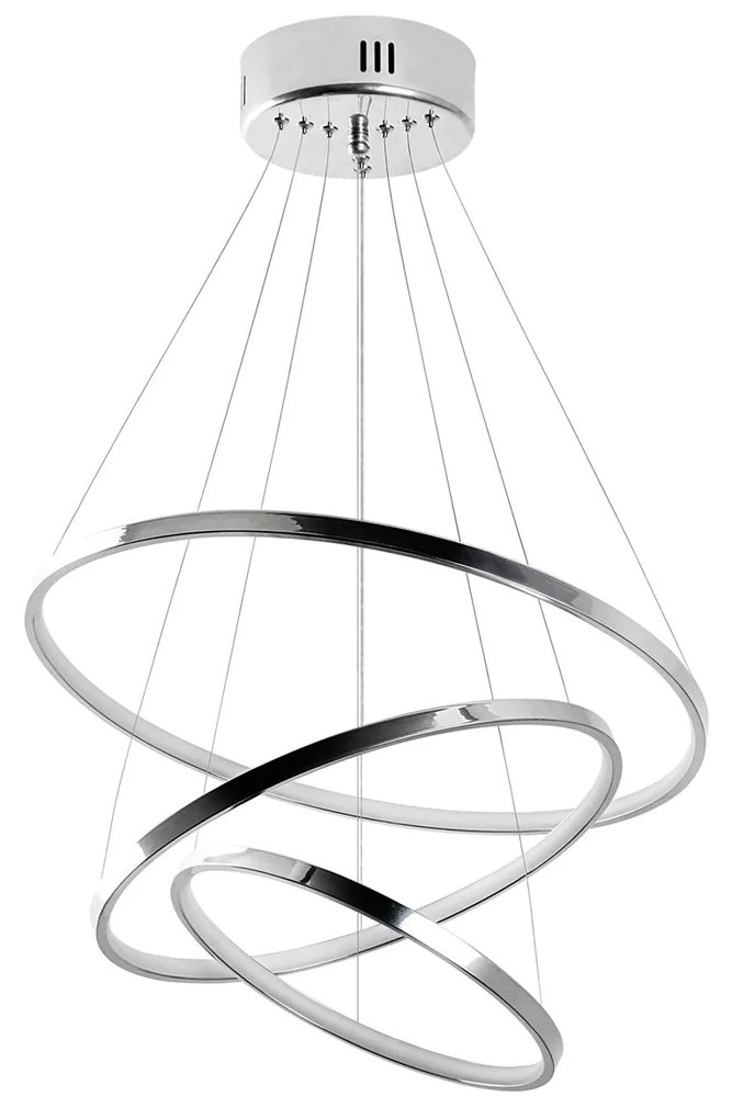 Chandelier Simit – Chrome – 50x80x50 cm
