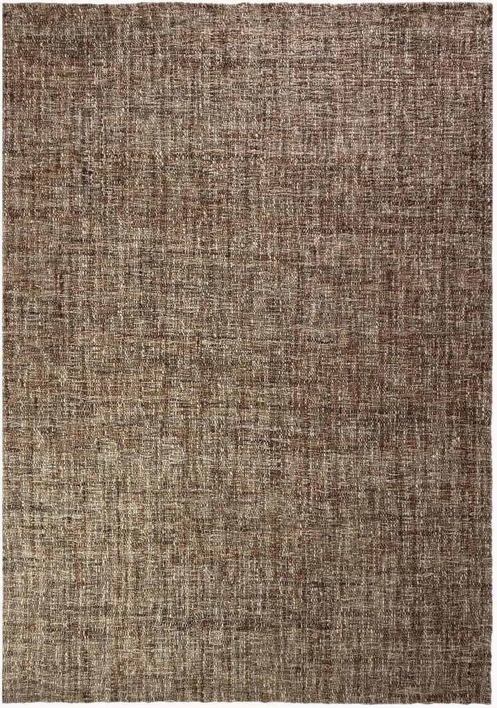 Tapete de lã artesanal de tecelagem plana Heather