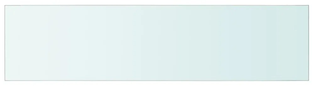 Prateleiras 2 pcs 80x20 cm vidro transparente