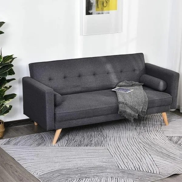 Sofá Cama Ecos de 3 Lugares - Design Vintage