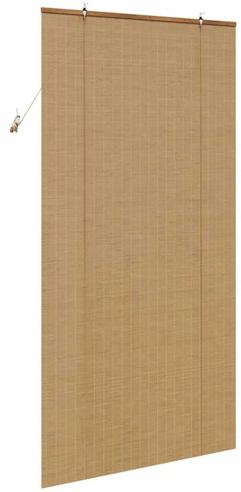 Persianas e Sombras de Janela Marrom Claro 120 x 220 cm Bambu