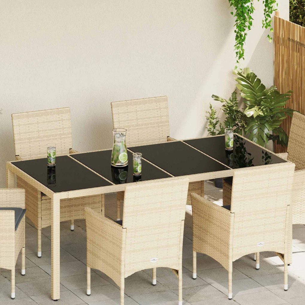 vidaXL Tampo de Mesa 4 pcs Preto vidro temperado