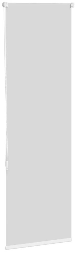 Persiana de enrolar 50x175 cm largura tecido 45,7 cm poliéster
