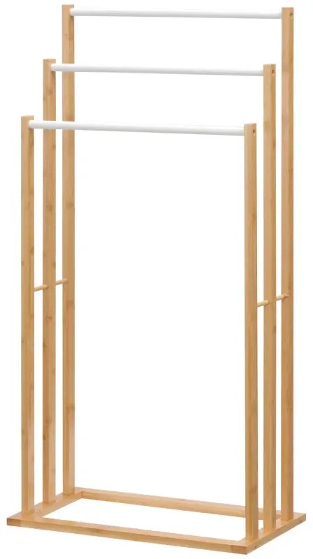 Toalheiro de Pé em Bambu - Design Natura