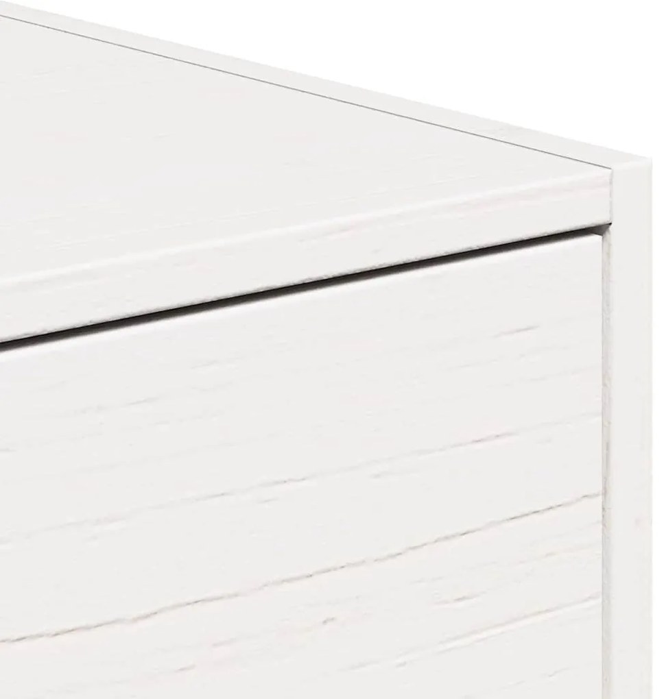 Mesa de Cabeceira Montada na Parede Branco 50 x 32,5 x 24 cm