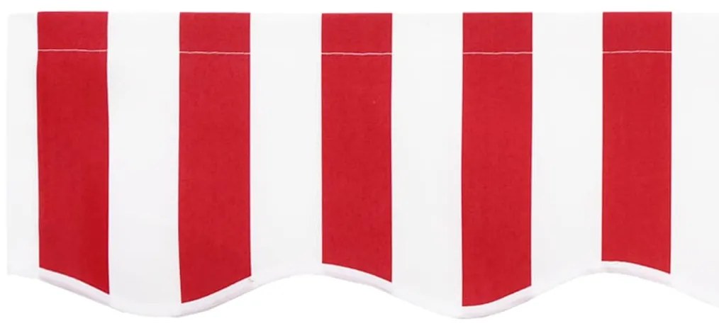 Tecido de Substituição para Toldo para Estrutura de 4x2 m Vermelho e B