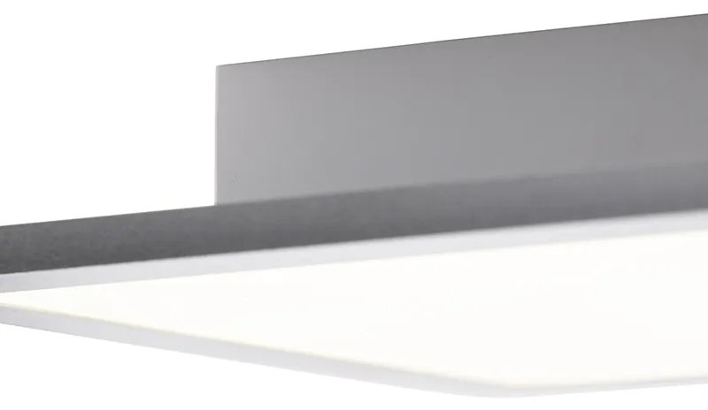 Candeeiro de teto em aço 120cm com LED e comando remoto - Liv Moderno