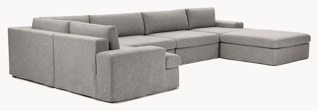 Sofá de canto comprido com revestimento amovível Russell