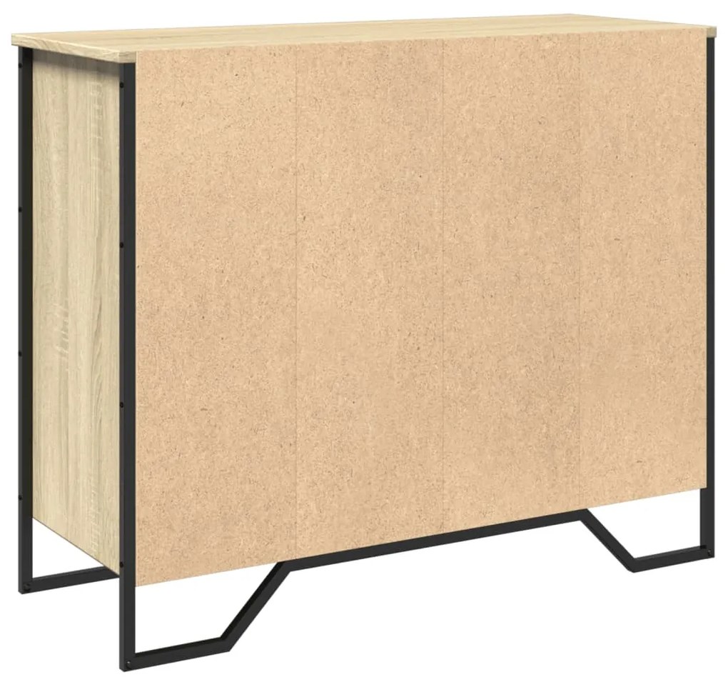 Aparador 91x35,5x74,5 cm derivados de madeira carvalho sonoma