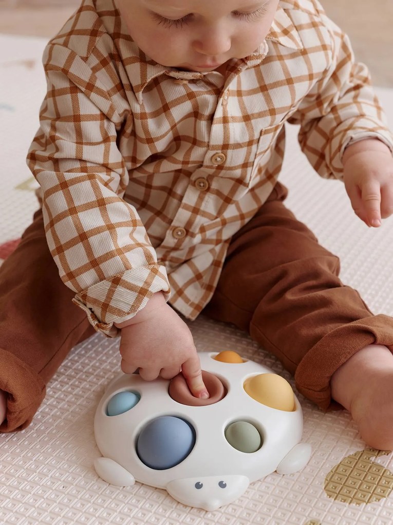 Tartaruga Pop It. branco