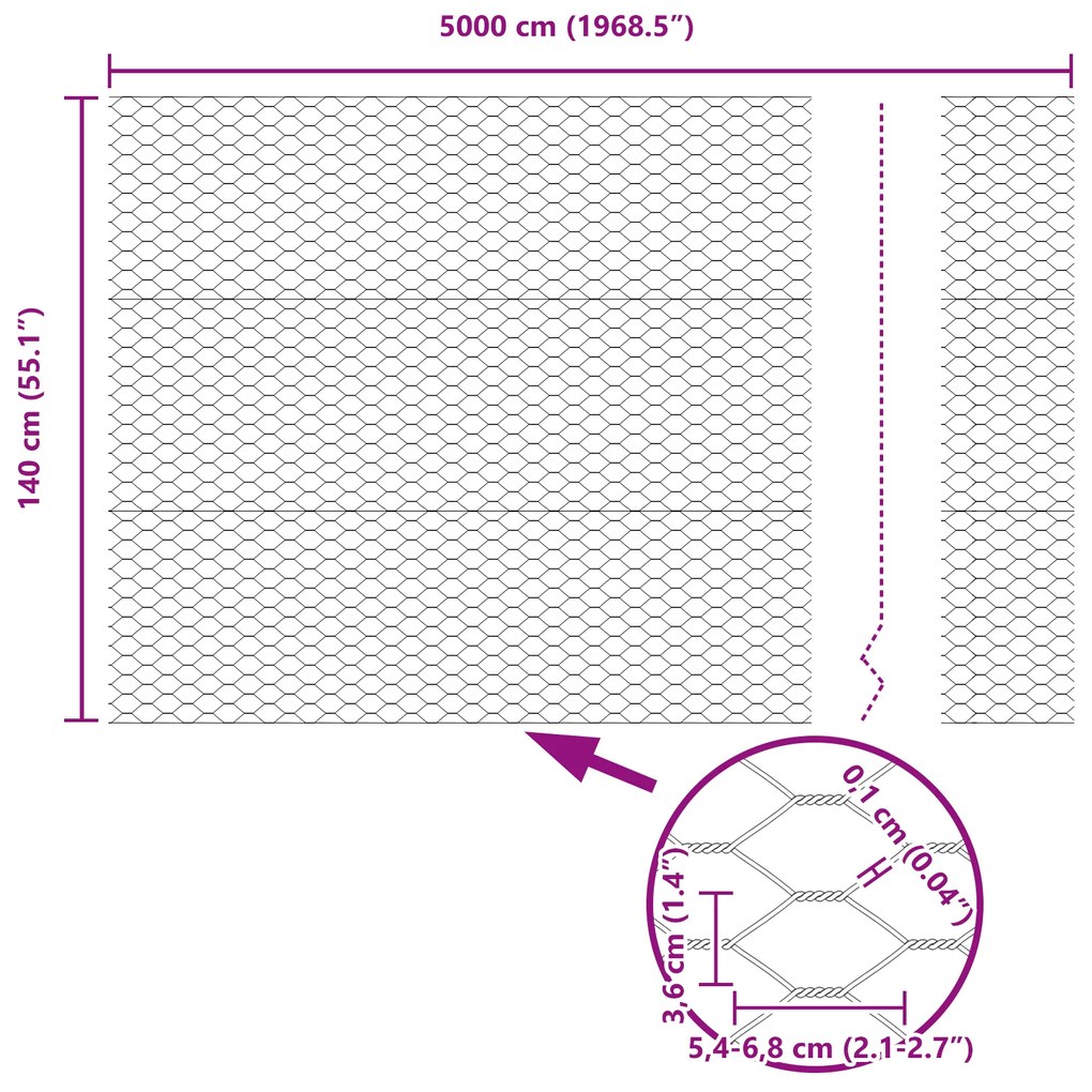 Postes de Cerca vidaXL 22 pcs U-Channel Cinza 140 cm Aço