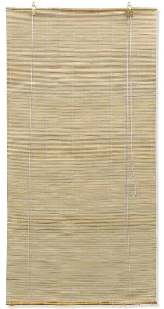 Estore de enrolar 120 x 160 cm bambu natural