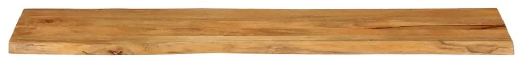 Tampo de mesa c/ borda viva 160x40x2,5 cm mangueira maciça