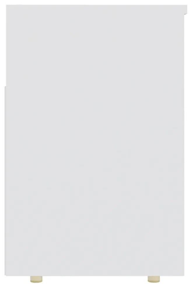 Banco sapateira 105x30x45 cm derivados de madeira branco