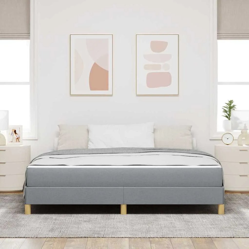 Cama Box Taupe, Marrom 180 x 200 cm