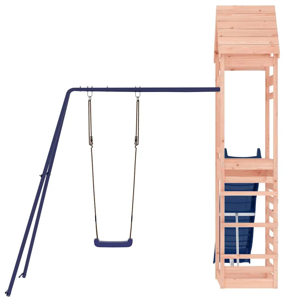 Conjunto de brincar para exterior madeira de douglas maciça