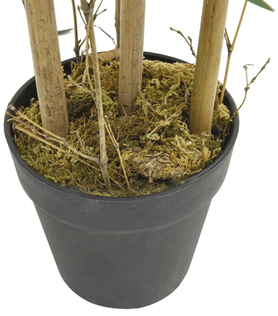 Árvore de bambu artificial 500 folhas 80 cm verde