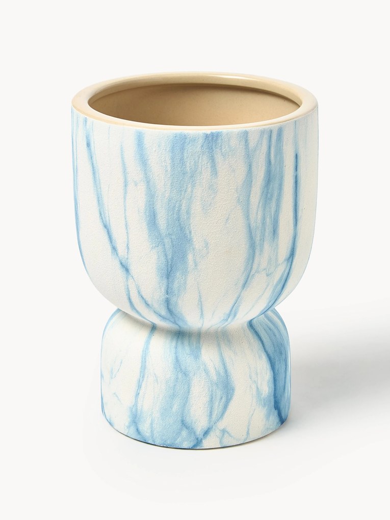 Planter Kiko in Marble Look, H 20 cm