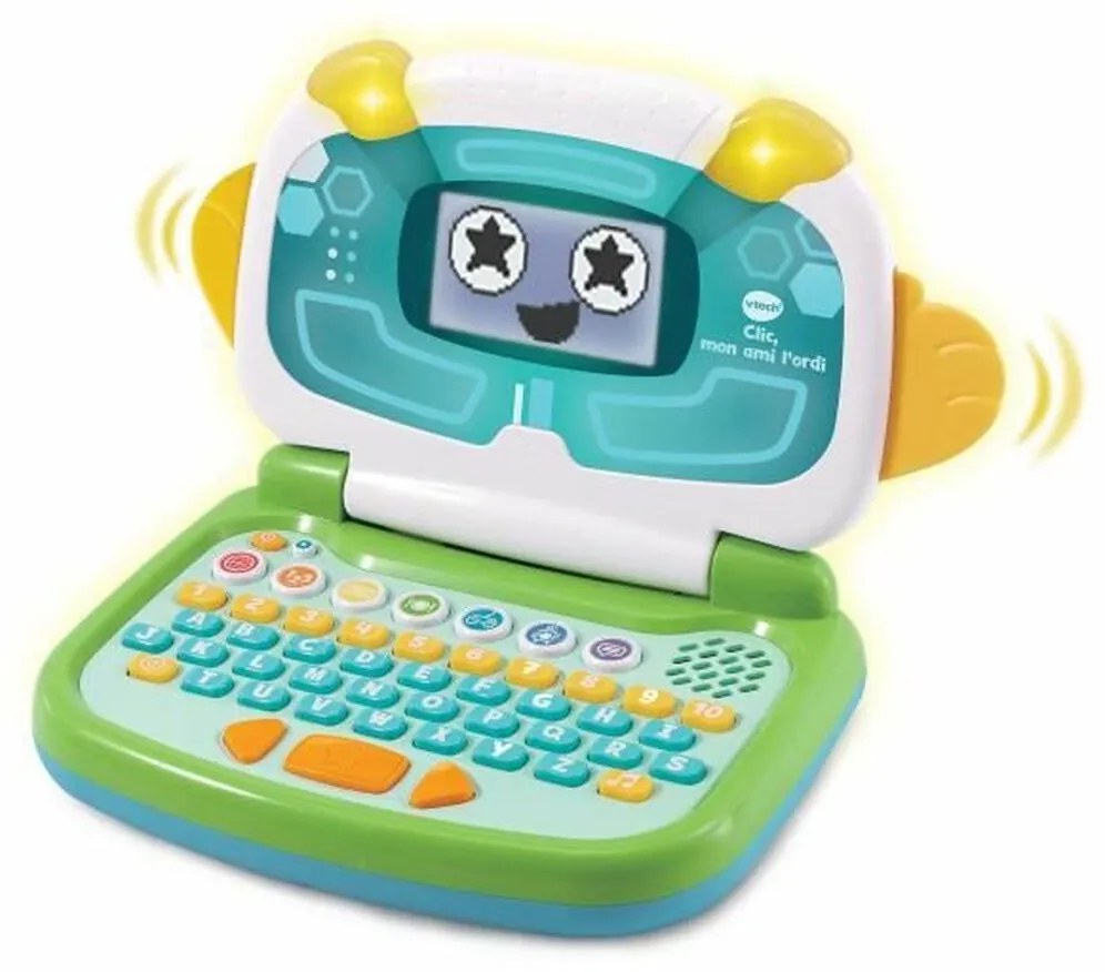 Computador portátil Vtech Clic, Mon Ami L'Ordi 3-6 anos Brinquedo Interativo