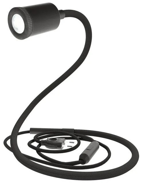 Candeeiro flexível GU1d-one sem base com mini refletor LED