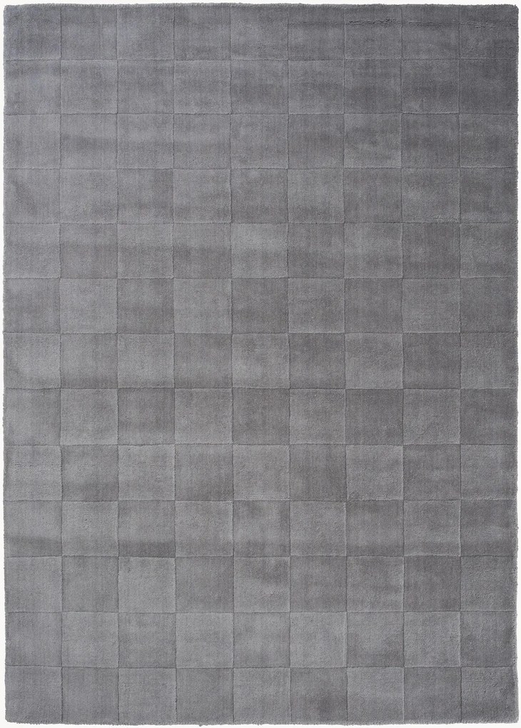 Tapete em lã artesanal de pelo curto Luzern