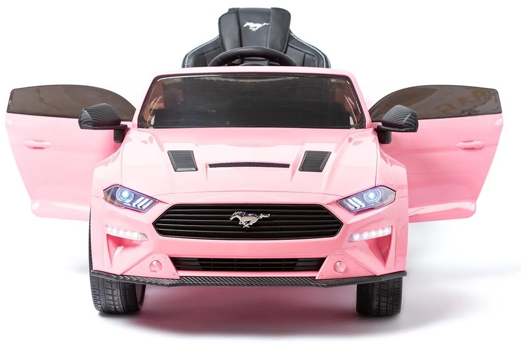 FORD MUSTANG COM DRIFT CARRO ELÉTRICO INFANTIL 24V ROSA