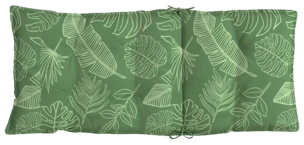 Almofadões p/ cadeira encosto alto 4 pcs tecido oxford folhas
