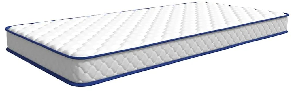 Colchão de espuma de memória 100x200x17 cm branco
