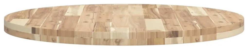 Tampo de mesa redondo Ø80x4 cm madeira de acácia maciça