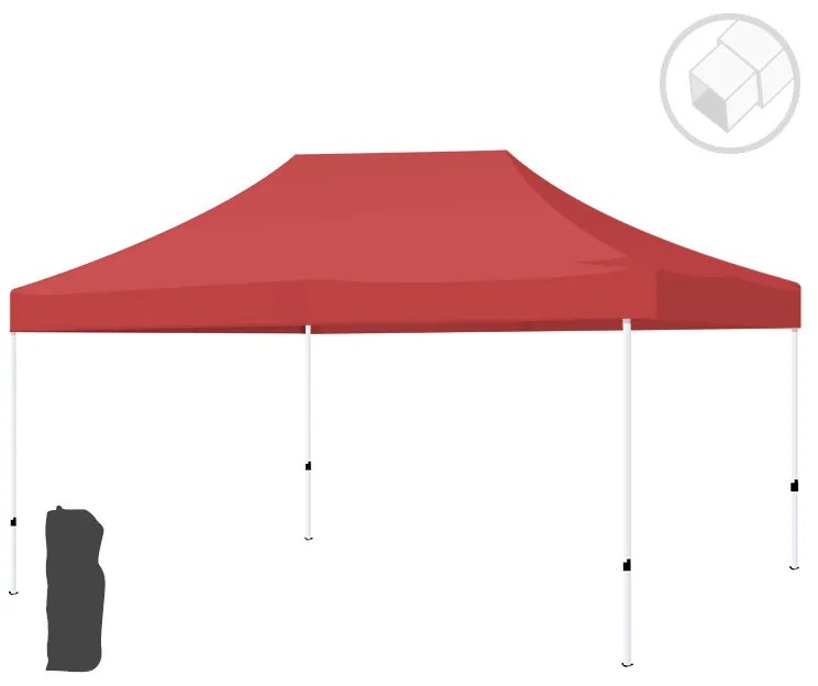 Tenda Jardim Para Festas, Feiras, Eventos profissional 3x2 Force Vermelho