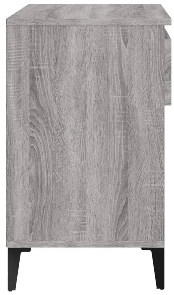 Sapateira 70x36x60 cm derivados de madeira cinzento sonoma