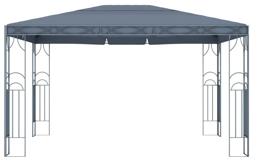Gazebo 400x300 cm antracite
