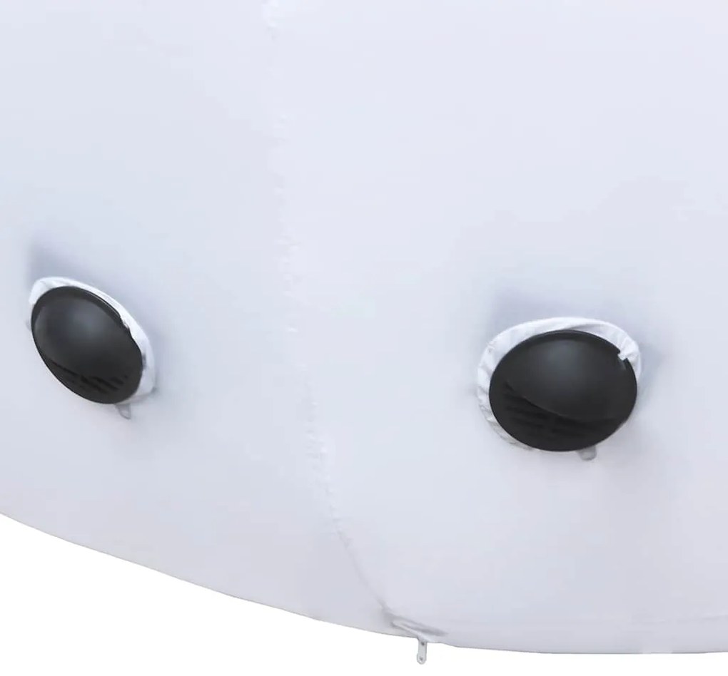 Boneco de neve insuflável Natal com LED IP44 600 cm XXL