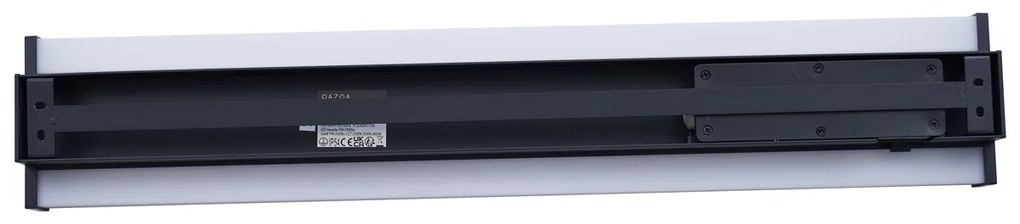 Candeeiro de Parede Moderno Preto CCT 60cm incl. LED IP54 - Vanya