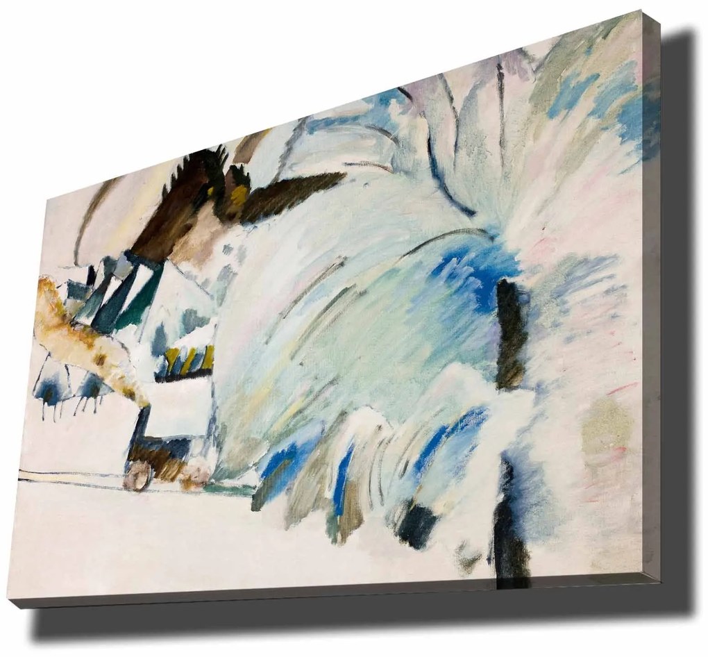 Pintura Decorativa em Tela 70100KANDINSKY021 – Multicolor – 70 x 100 c