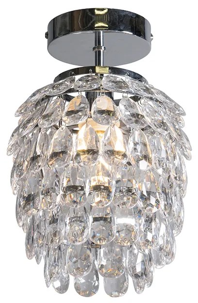 Candeeiro de suspensão Art Déco em aço 19 cm regulável - Bling Art Deco