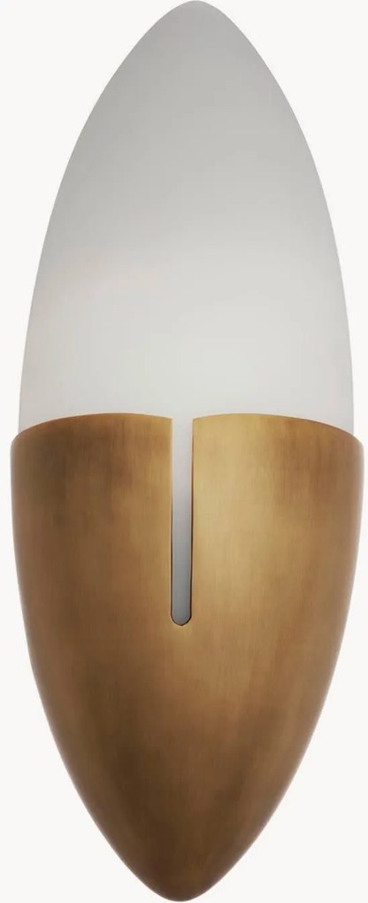 Candeeiro de parede LED artesanal Bernina