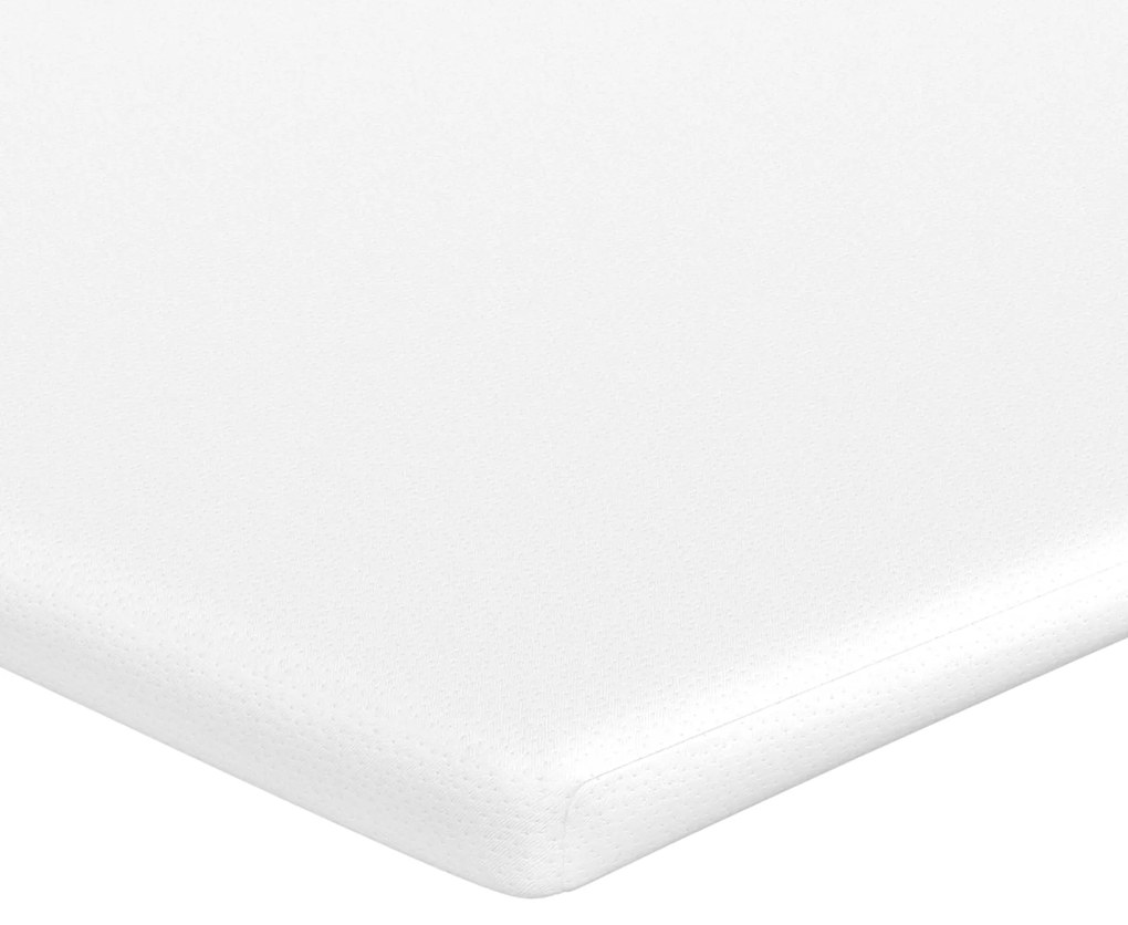 Cama Box Spring da com Colchão Cinza Escuro 120x200 cm Tecido de Cordu