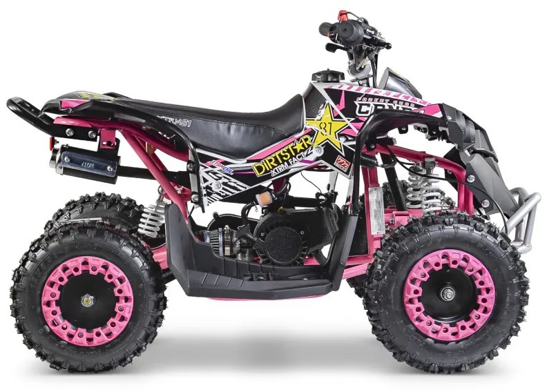 Moto 4 infantil Gasolina XL 50cc Canadá ROSA